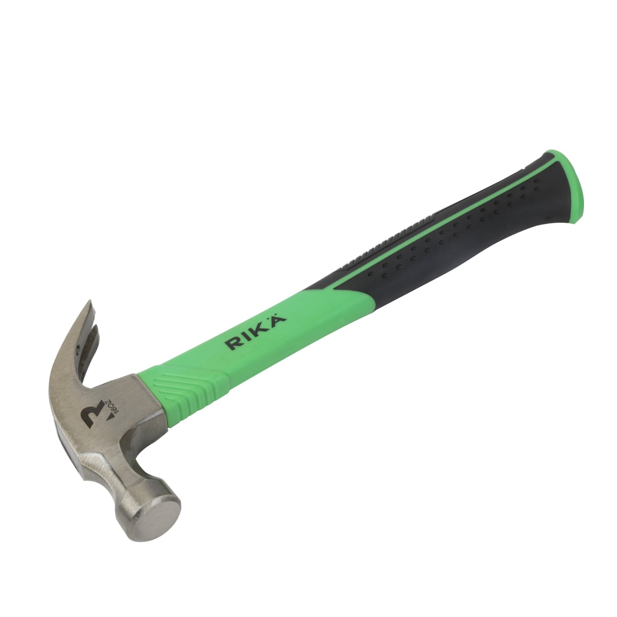 Rikä 16oz Fibreglass Claw Hammer with Soft Grip Handle